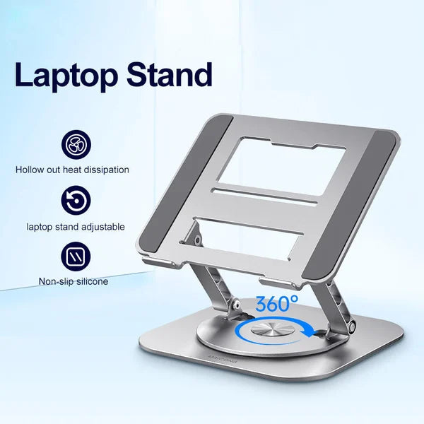 🔥Big Sale 49% OFF💥 360° Rotatable and Adjustable Lifting Aluminum Alloy Mobile Phone Tablet Laptop Holder