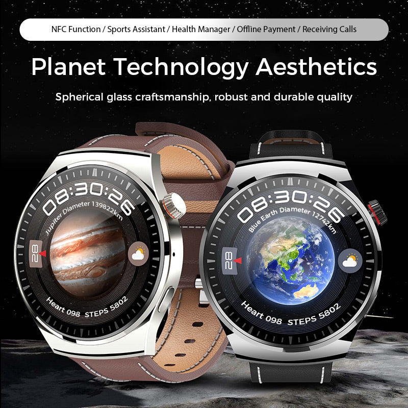 🖤Early Black Friday Sale:50% OFF🖤Watch 4 Pro⌚🏃♂️ Titanium Sport Case ✨ Sapphire Glass GT4PRO Smartwatch: Bluetooth Talking 💬 Waterproof 💧 & Voice Assistant 🤖!