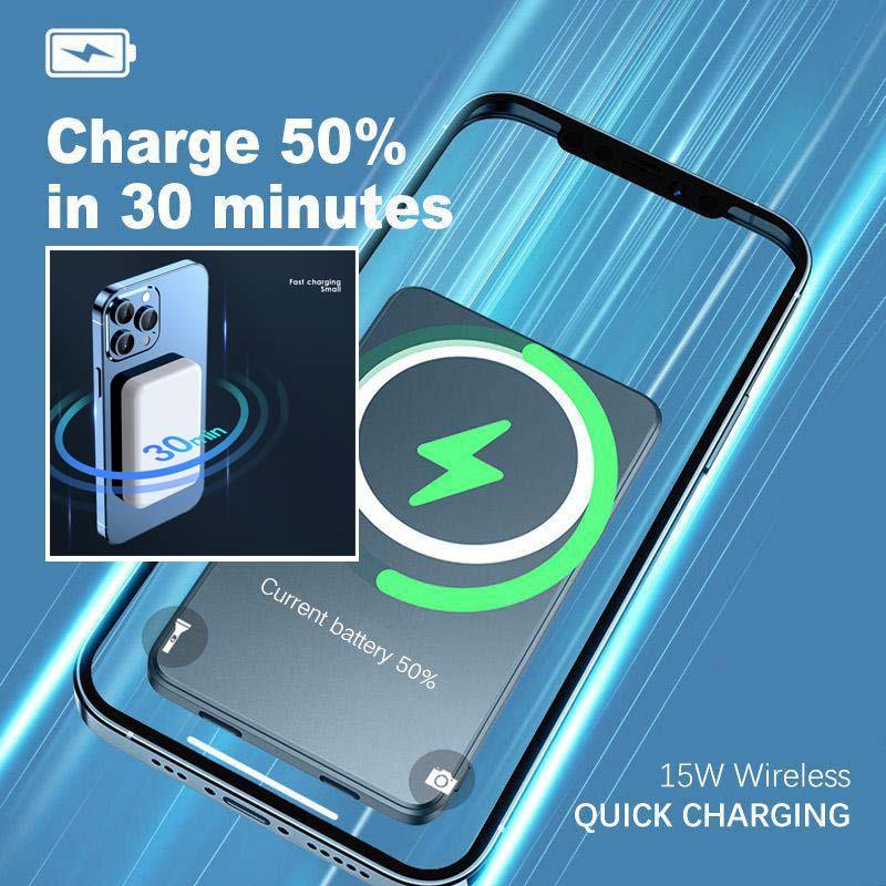 ⏳Time-limited Special🔋Portable Wireless Magnetic Powerbank