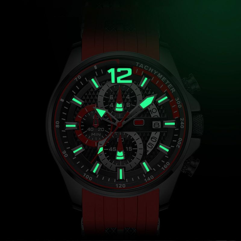Waterproof Fashion Sports Watch with Luminous