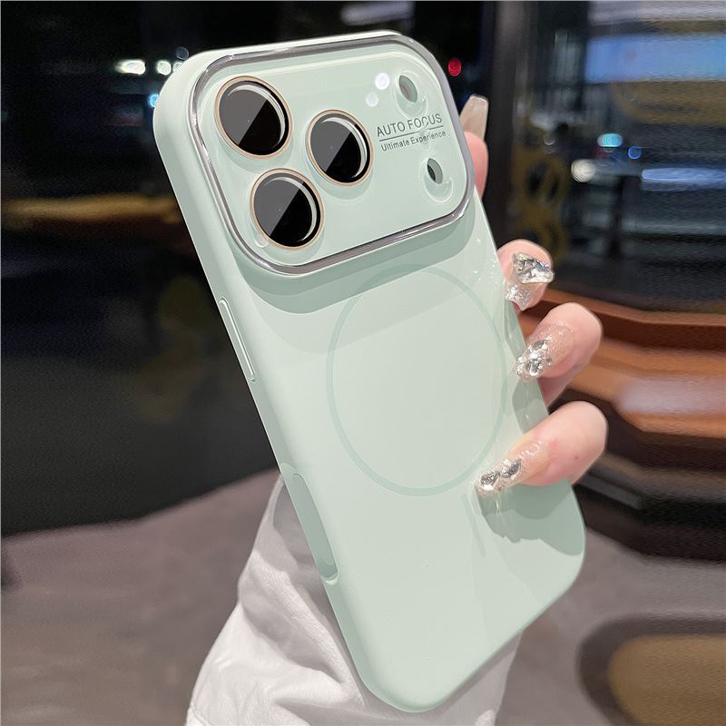 Soft Touch Liquid Silicone iPhone Case – Smooth Feel, Full Protection & Magnetic-Compatible Design