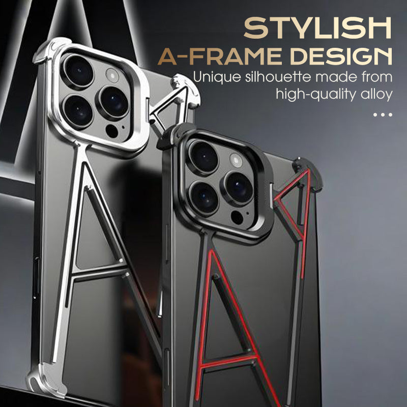 Open-Frame Strong Alloy Phone Case For iPhone