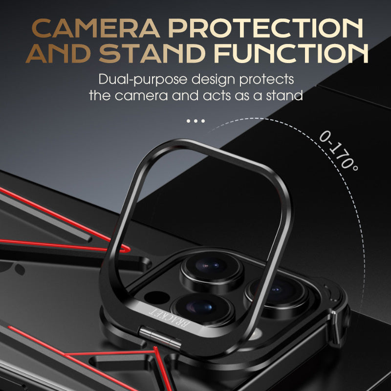 Open-Frame Strong Alloy Phone Case For iPhone