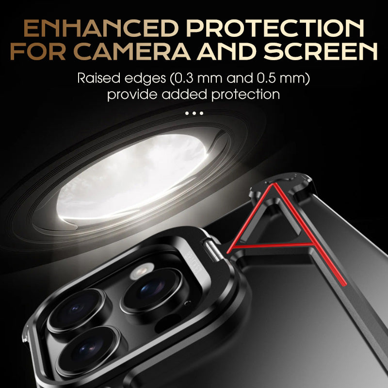 Open-Frame Strong Alloy Phone Case For iPhone