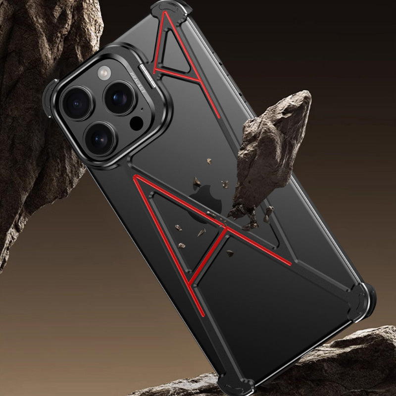 Open-Frame Strong Alloy Phone Case For iPhone