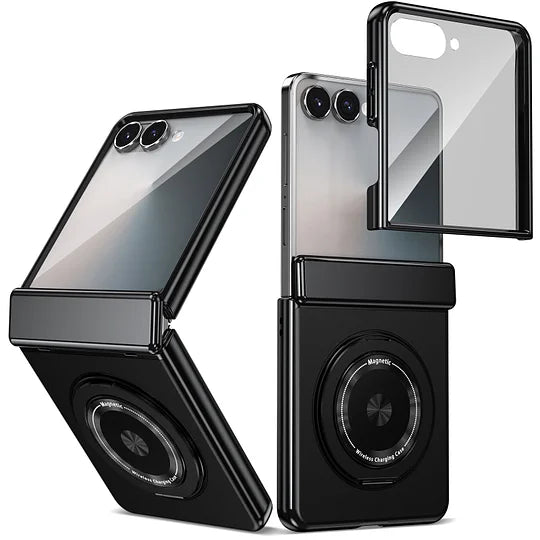 🔥Suitable For Galaxy Z Fold/Flip Magnetic Rotating Bracket Mobile Phone Case