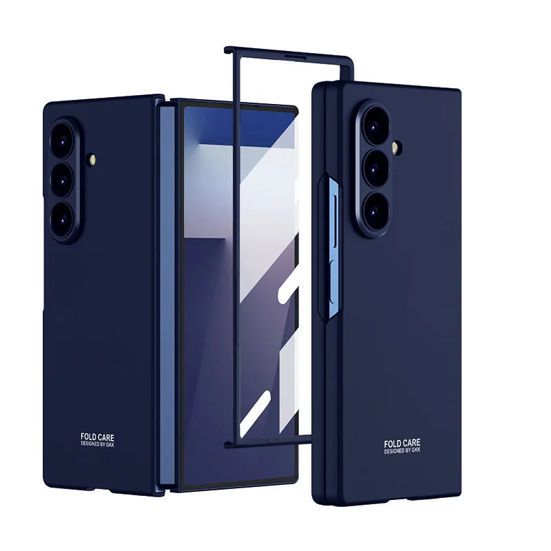 Neues Modell, geeignet für Samsung Zfold 7 Stiftschlitz-Handyhülle mit personalisierter Stylus-Hülle, integrierter ultradünner Schutzhülle