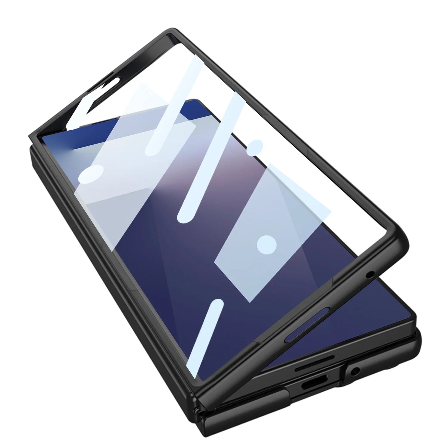 Neues Modell, geeignet für Samsung Zfold 7 Stiftschlitz-Handyhülle mit personalisierter Stylus-Hülle, integrierter ultradünner Schutzhülle