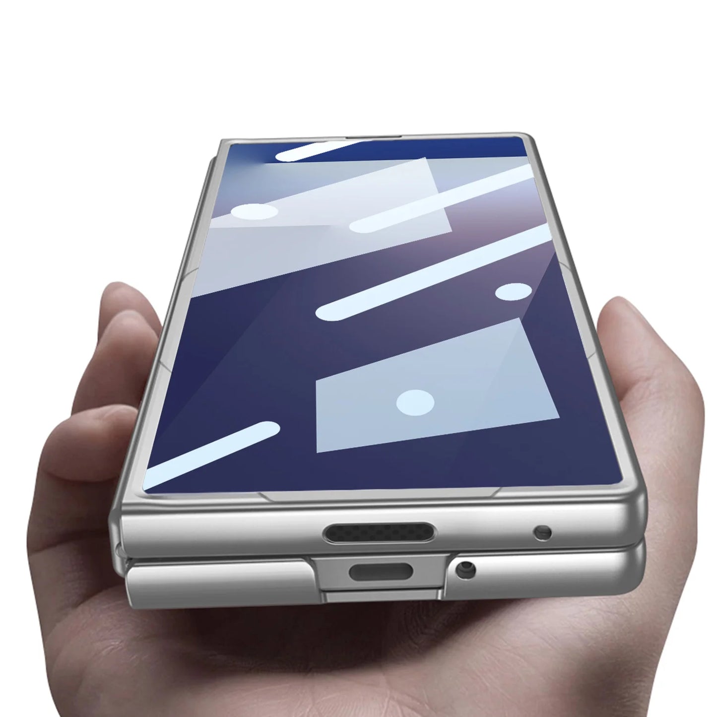 Neues Modell, geeignet für Samsung Zfold 7 Stiftschlitz-Handyhülle mit personalisierter Stylus-Hülle, integrierter ultradünner Schutzhülle