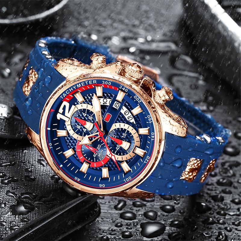 Waterproof Fashion Sports Watch with Luminous