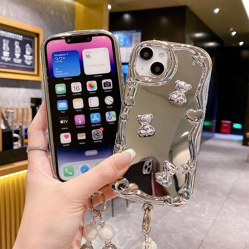 Electroplated Mirror Phone Case Cover For iPhone - Great Gift