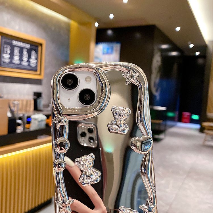 Electroplated Mirror Phone Case Cover For iPhone - Great Gift
