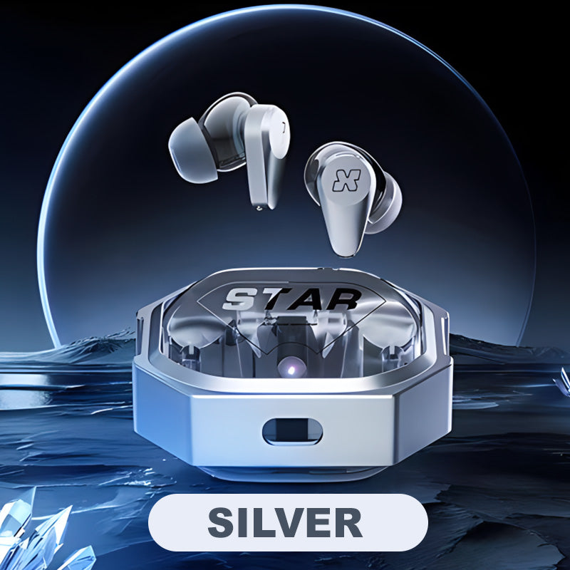 Mecha Wind Noise Cancelling Wireless Bluetooth Headphones