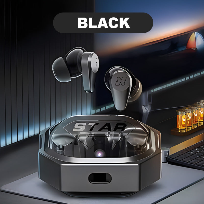 Mecha Wind Noise Cancelling Wireless Bluetooth Headphones