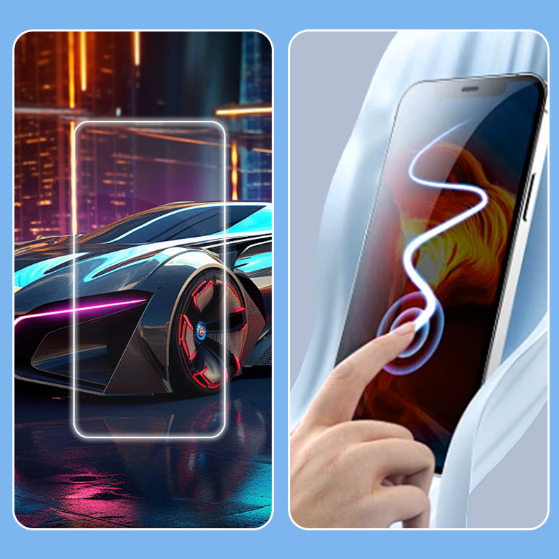 📱Screen Protector -Fingerprint-proof Dust Free Without Bubbles