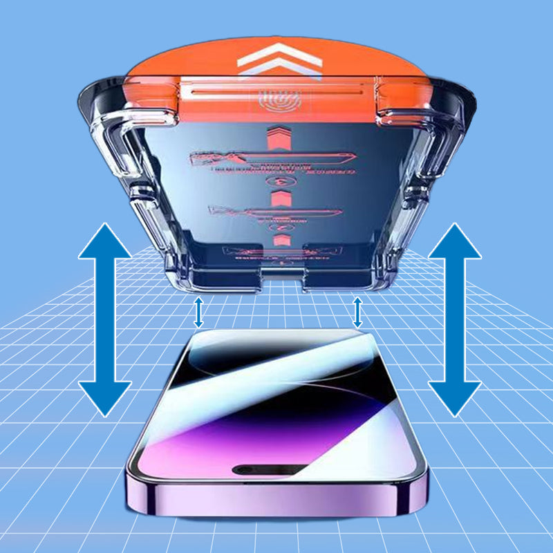 📱Screen Protector -Fingerprint-proof Dust Free Without Bubbles