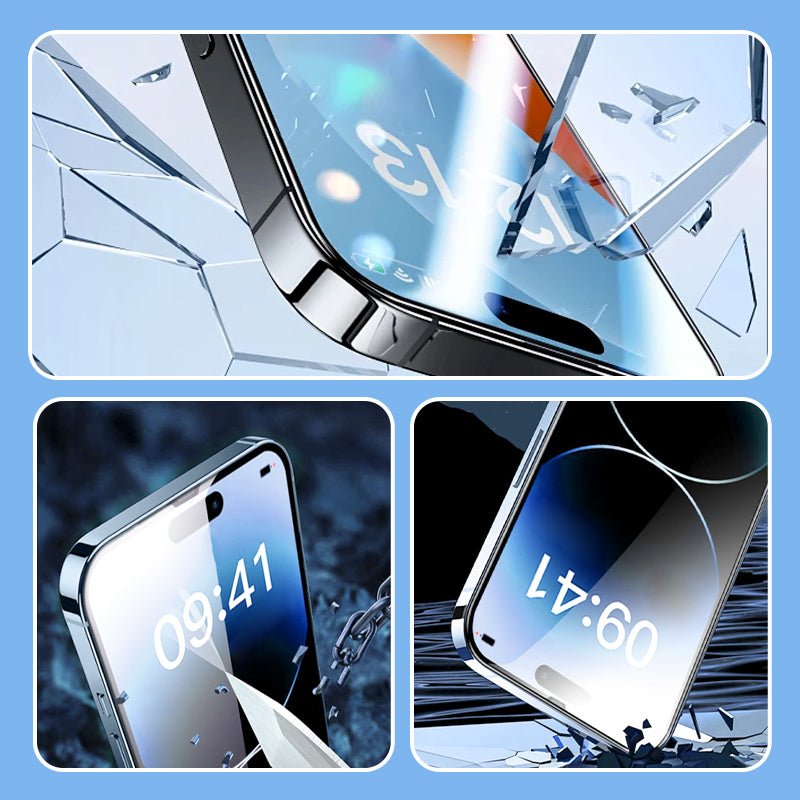 📱Screen Protector -Fingerprint-proof Dust Free Without Bubbles