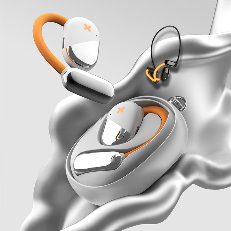 Open Ear Earbuds with Light for Running