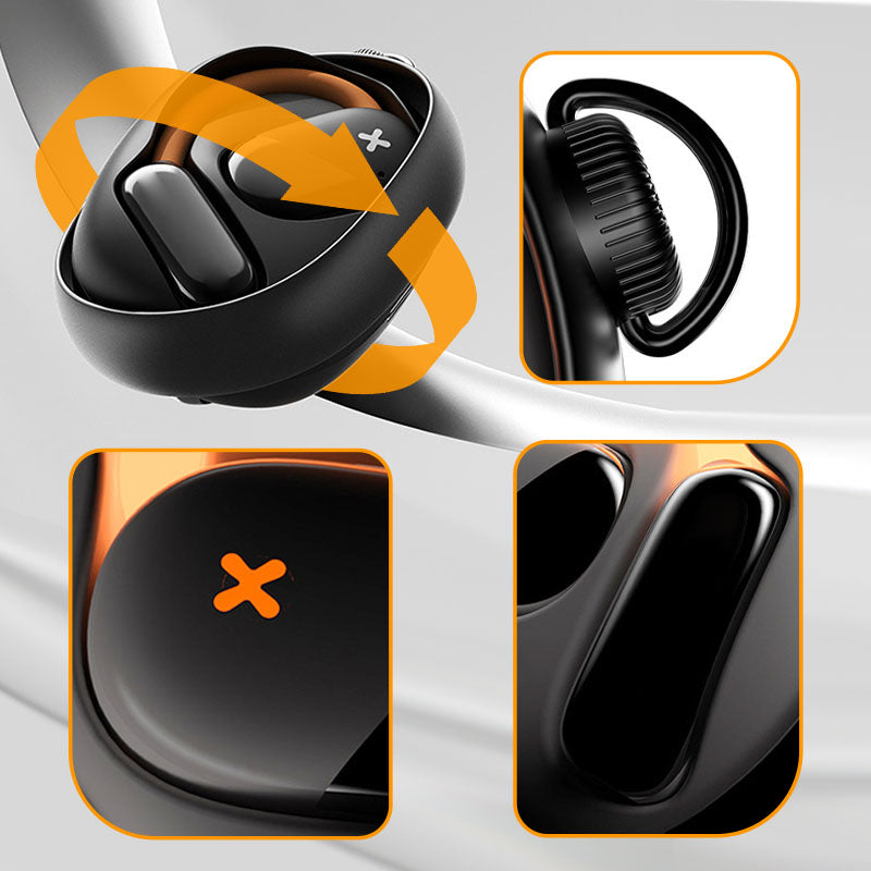 Open Ear Earbuds with Light for Running