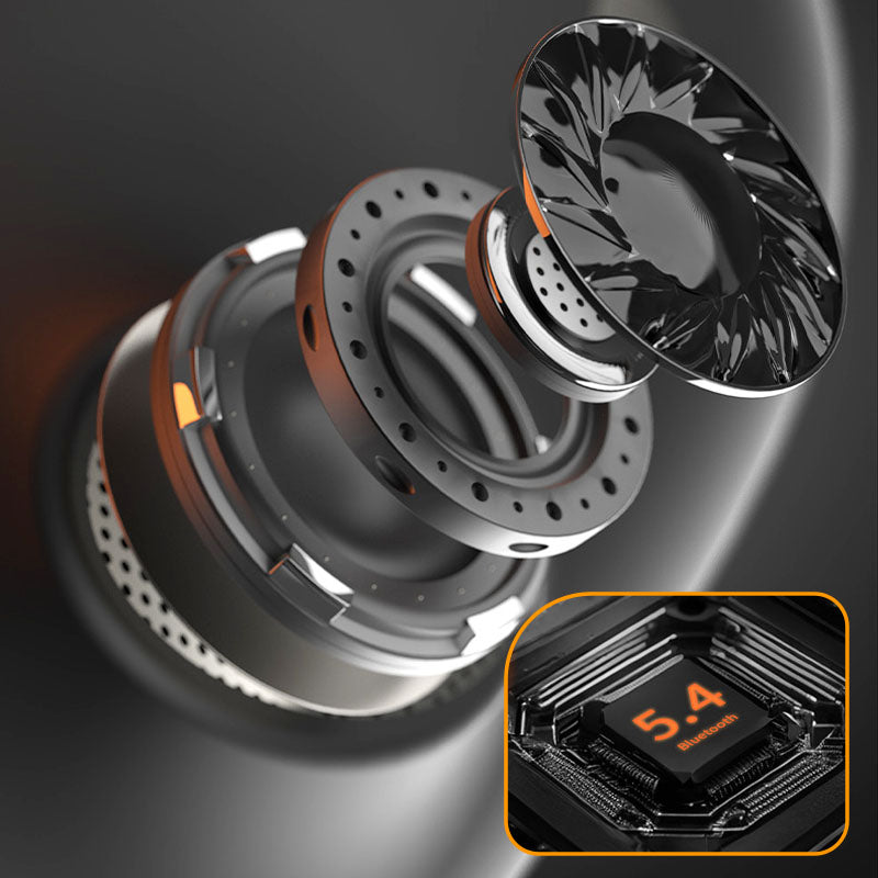 Open Ear Earbuds with Light for Running