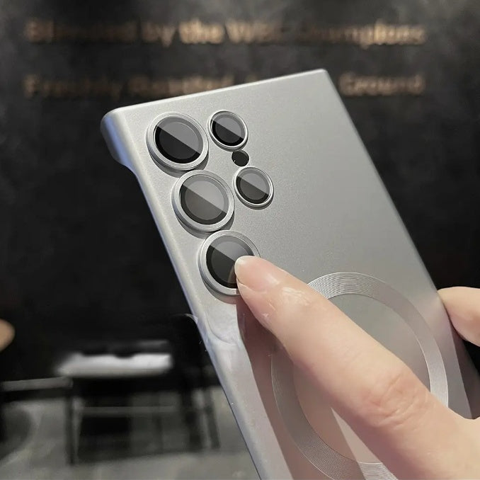 Frameless Anti-Scratch Matte Magnetic Phone Case - Samsung