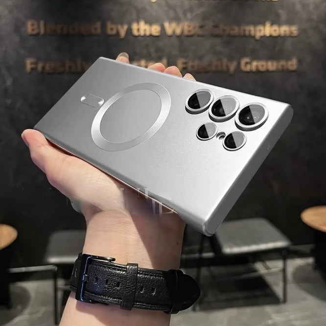 Frameless Anti-Scratch Matte Magnetic Phone Case - Samsung