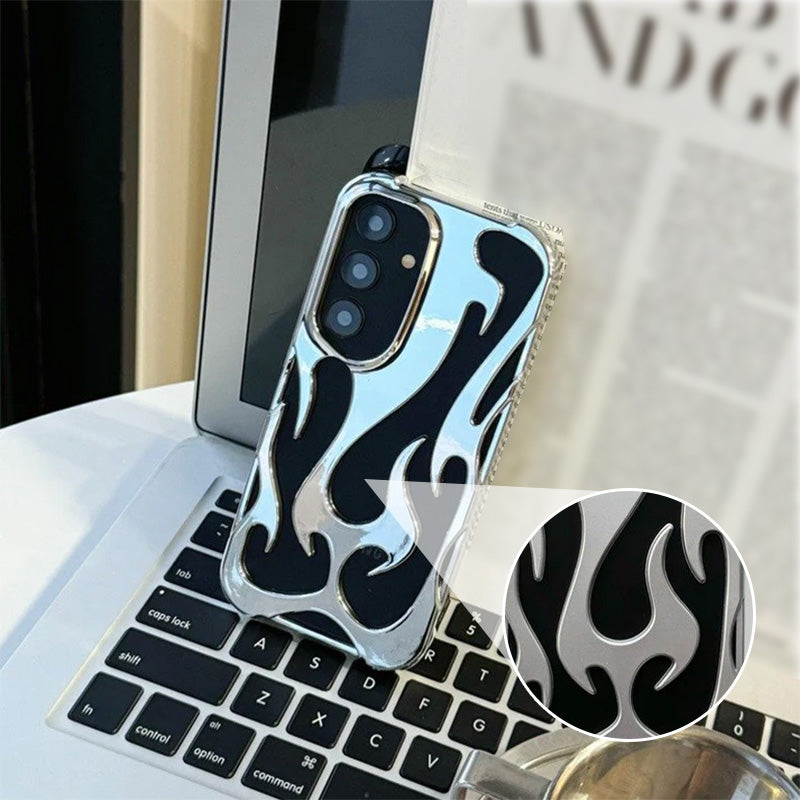 Hollow Flame Design Heat Dissipation Case for Samsung S22-25 Series