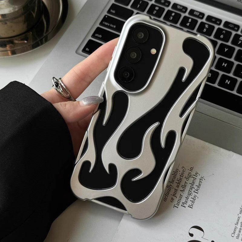 Hollow Flame Design Heat Dissipation Case for Samsung S22-25 Series