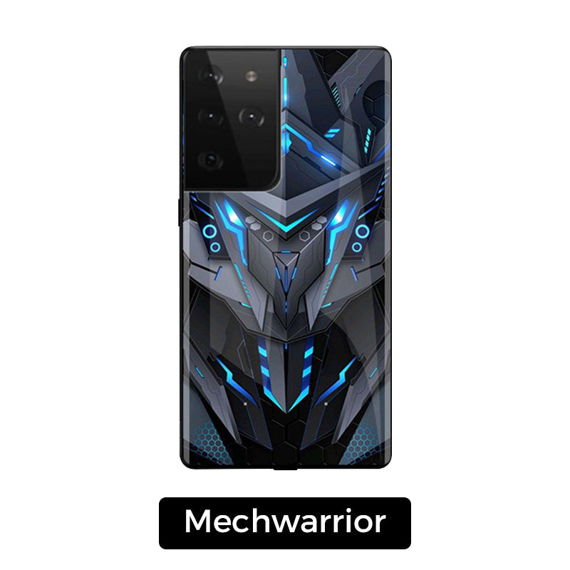 Cyberpunk Voice-Control Flash Phone Case for Samsung S24-21 Series