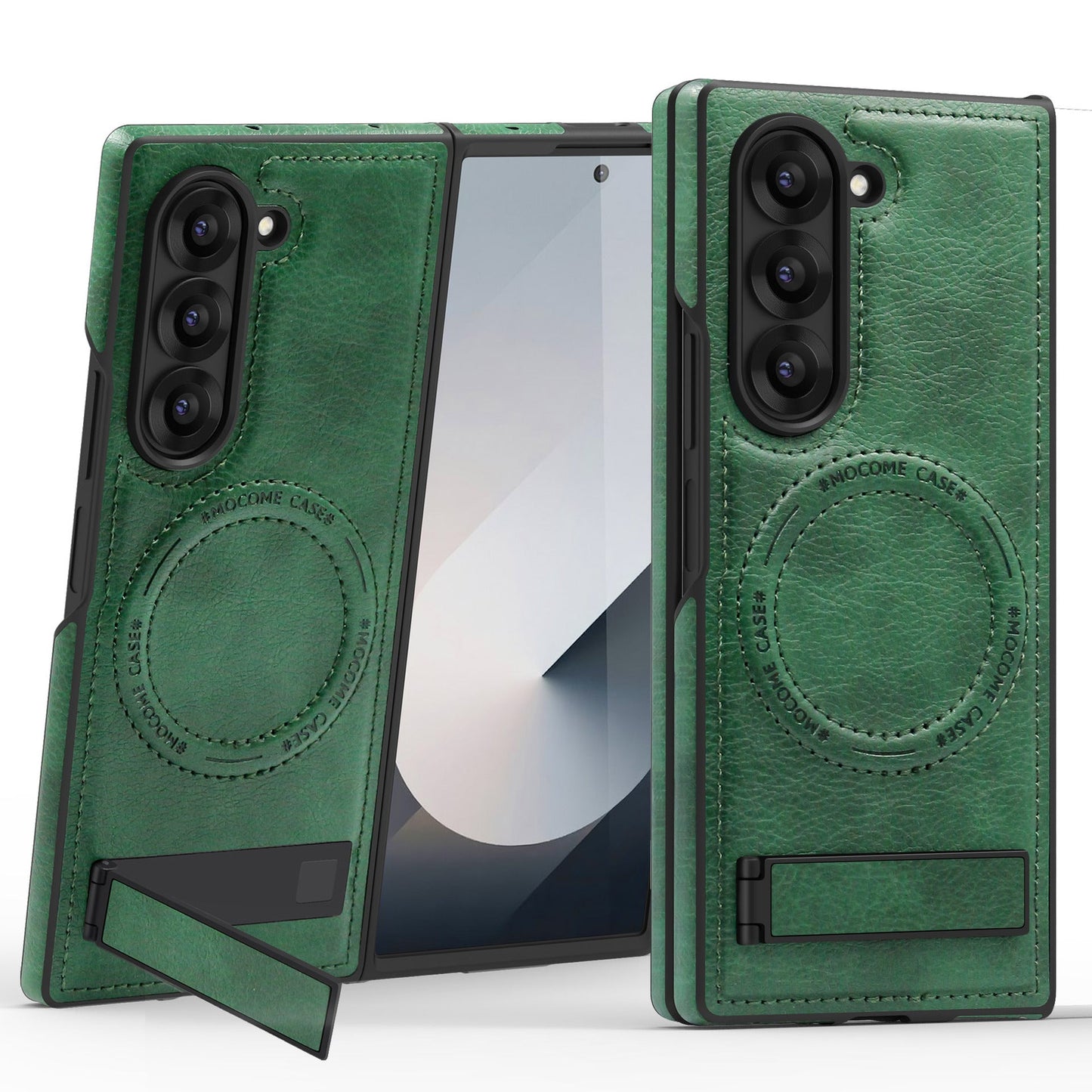 Luxury Magnetic PU Leather Case for Samsung Galaxy Z Flip /Fold 3-6 Series