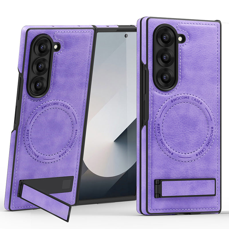Luxury Magnetic PU Leather Case for Samsung Galaxy Z Flip /Fold 3-6 Series