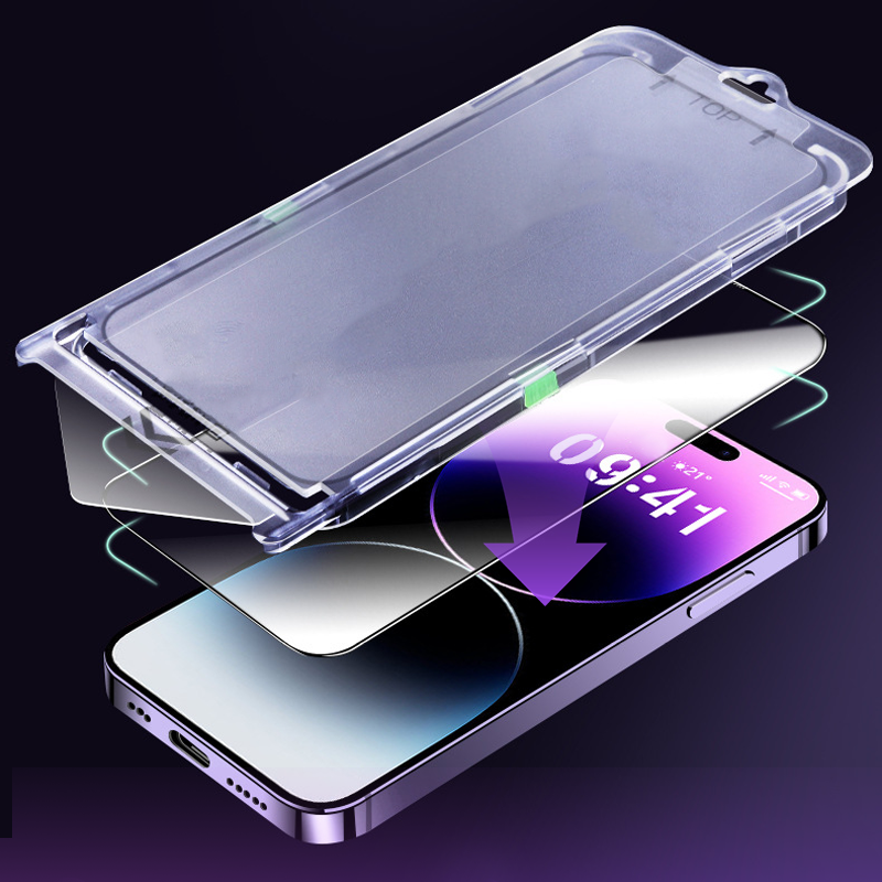š±HD Screen Protector for iPhone Series - Auto-Dust Removal InstallationāØ