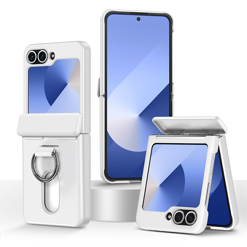 Galaxy Z Flip Series Vault Shield Card Holder Ring Case