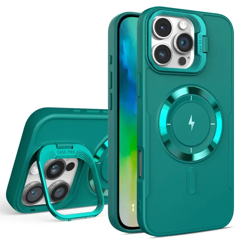 Magnetic iPhone Case with Hidden Lens Bracket