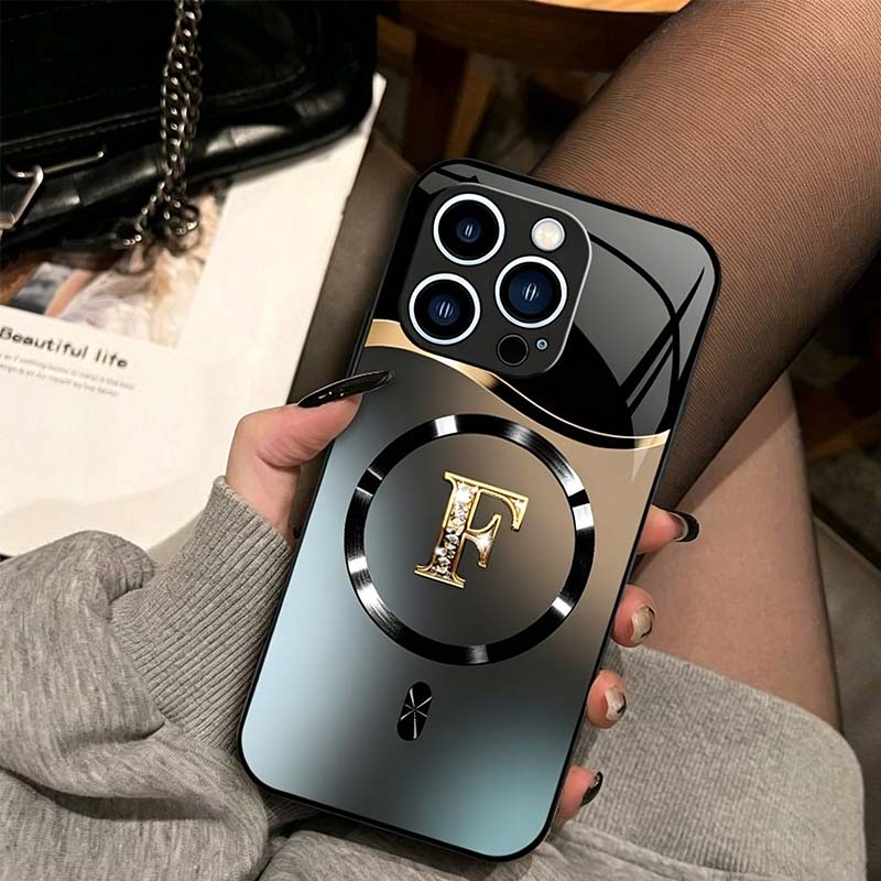 📱 LIMITED-TIME 50% OFF! 🧲 Stylish Magnetic Shockproof Phone Case with Glossy Finish – Strong Magnetic Lock, Elegant Accents, Drop Protection ✨