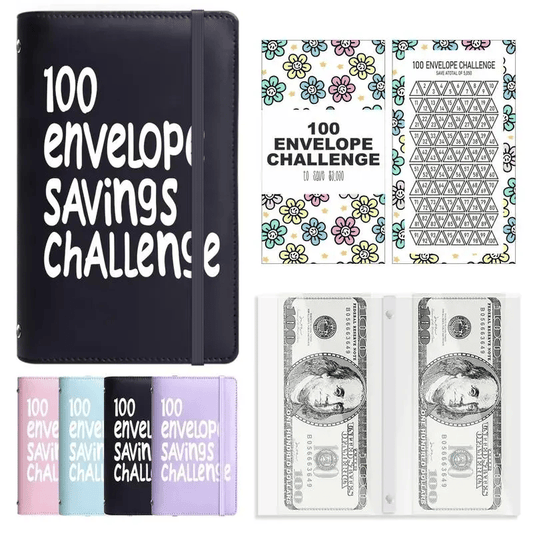 ✉️100 Envelope Savings Challenge Book