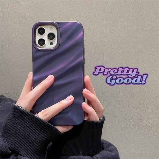 3D Wave Pattern Phone Case for iPhone