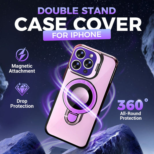 🎉Hot Sale 49% OFF🎉Double Stand Case Cover for iPhone