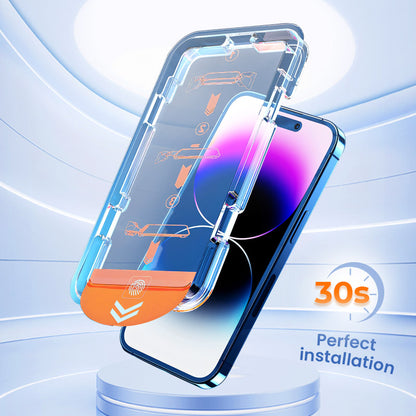 🔥TikTok is back - 50% OFF🔥4K HD/Anti-Peeping Tempered Glass Screen Protector with Auto Dust-elimination Installation for iPhone