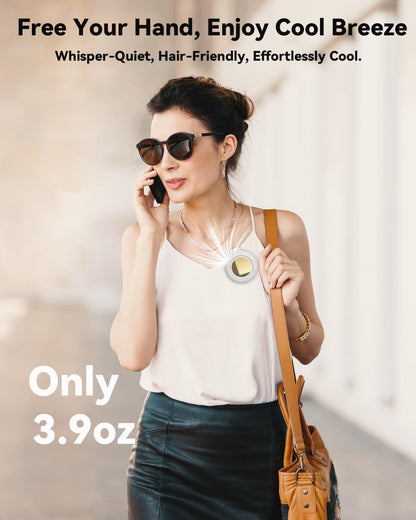 🥳2026 HOT SALE🥳💞50K+ SOLD!🌀🛡️ 50% OFF! Bladeless Clip‑on Fan – No exposed blades, safe for kids & pets. Powerful airflow, whisper‑quiet. 🧊❄️