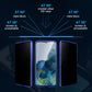Anti-peeping Magnetic Tempered Glass Double-sided Phone Case For Samsung S21-25 Series