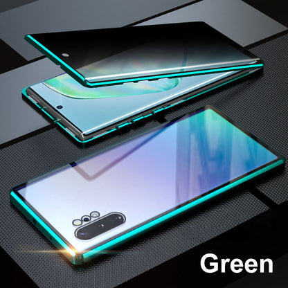 📱𝐋𝐢𝐦𝐢𝐭𝐞𝐝 𝐓𝐢𝐦𝐞 𝐅𝐫𝐞𝐞 𝐒𝐡𝐢𝐩𝐩𝐢𝐧𝐠⏰️Anti-peeping Magnetic Tempered Glass Double-sided Phone Case（Series S21-25）