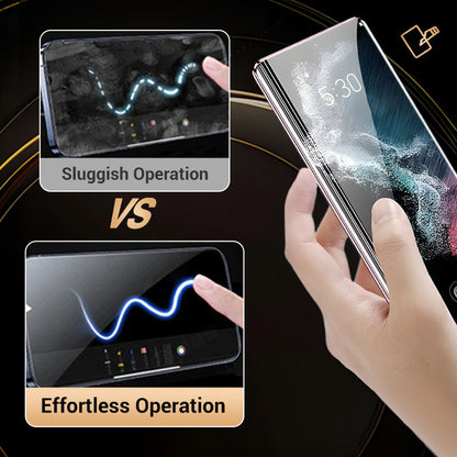 Anti-peeping Magnetic Tempered Glass Double-sided Phone Case For Samsung S26-21 Series