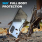Anti-peeping Magnetic Tempered Glass Double-sided Phone Case For Samsung S21-25 Series