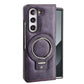 Luxury PU Leather Magnetic Case with Stand for Samsung Z Fold & Z Flip