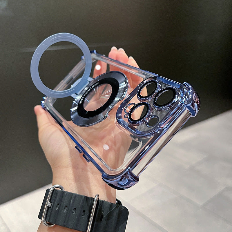 🛒⏰️𝐓𝐨𝐝𝐚𝐲'𝐬 𝐅𝐫𝐞𝐞 𝐬𝐡𝐢𝐩𝐩𝐢𝐧𝐠✈️Anti-Drop Magnetic Bracket Case Cover for iPhone