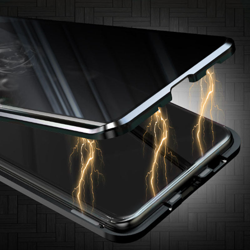 📱𝐋𝐢𝐦𝐢𝐭𝐞𝐝 𝐓𝐢𝐦𝐞 𝐅𝐫𝐞𝐞 𝐒𝐡𝐢𝐩𝐩𝐢𝐧𝐠⏰️Anti-peeping Magnetic Tempered Glass Double-sided Phone Case（Series S21-25）