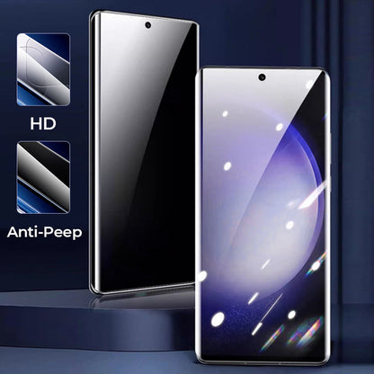 Anti-peep & 4K HD Glass Screen Protector with Auto Dust-elimination Installation（Series S21-25）