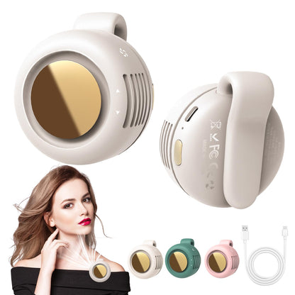 🥳2026 HOT SALE🥳💞50K+ SOLD!🌀🛡️ 50% OFF! Bladeless Clip‑on Fan – No exposed blades, safe for kids & pets. Powerful airflow, whisper‑quiet. 🧊❄️