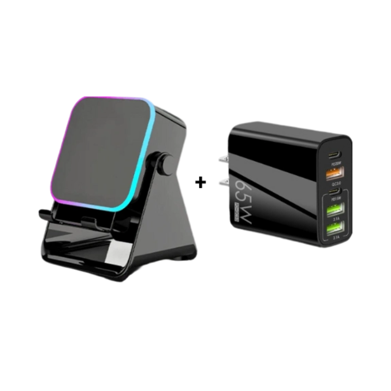 Induction Audio, Phone Holder & Ambient Light